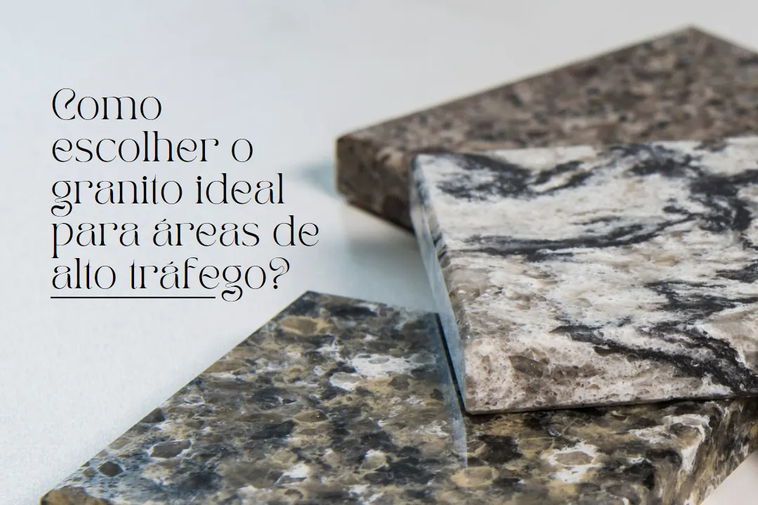 pedras de granito em cima da mesa